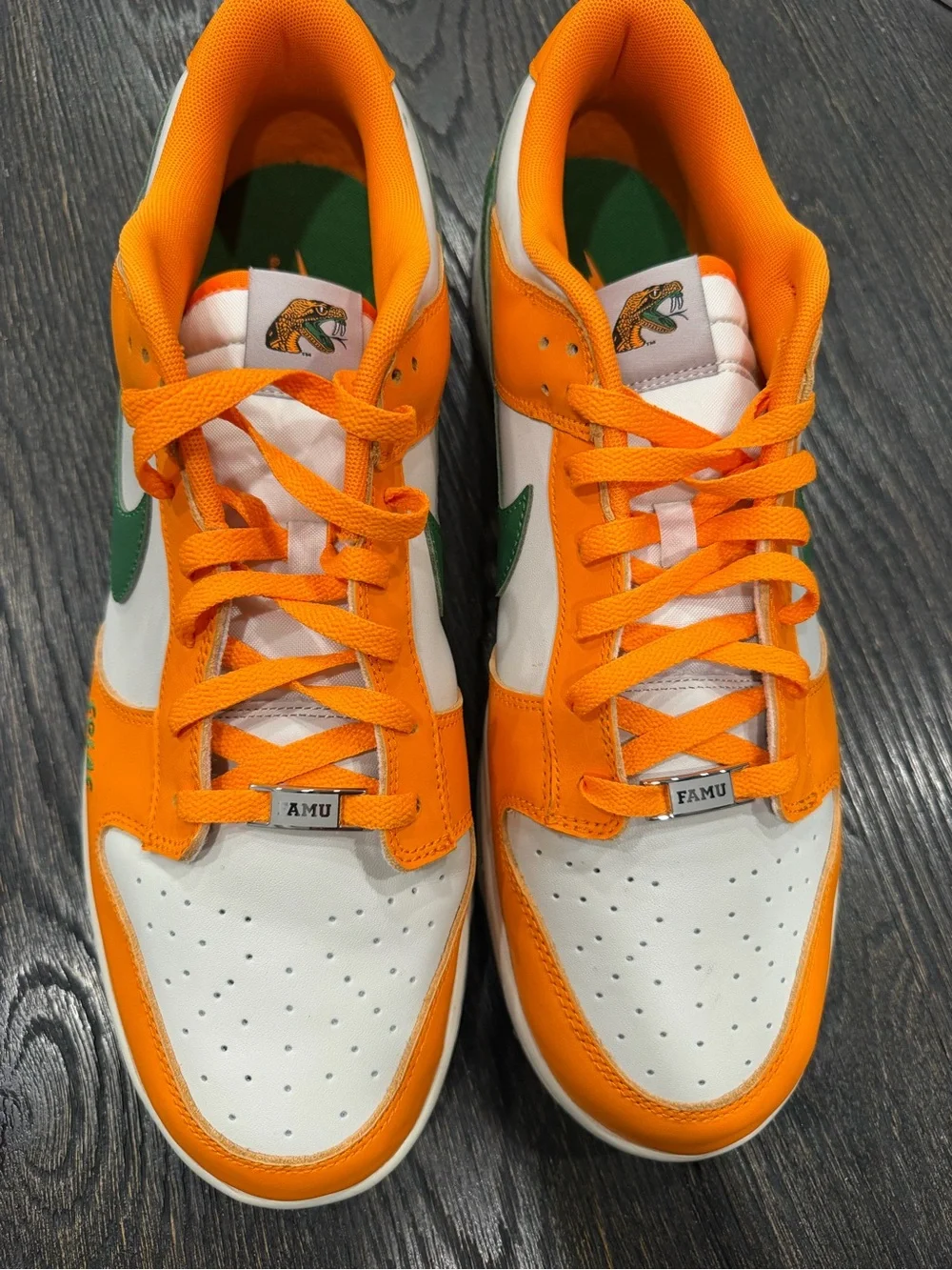 Nike Dunk Low x Florida A&M FAMU Rattlers Size 15